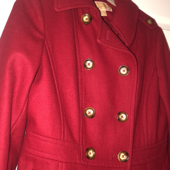 MICHAEL Michael Kors Red Coat - Picture 2 of 5